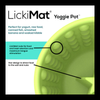 Lickimat Yoggie pot